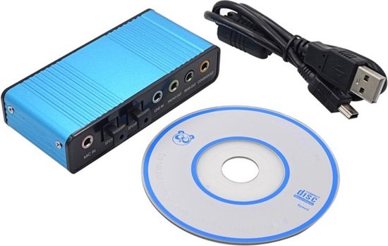 WiseGoods - Externe Geluidskaart 5.1 USB
