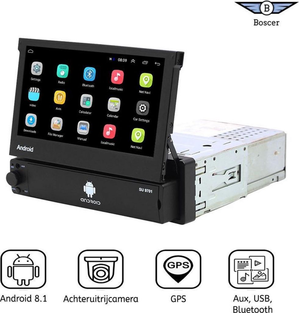 Boscer 1Din Autoradio