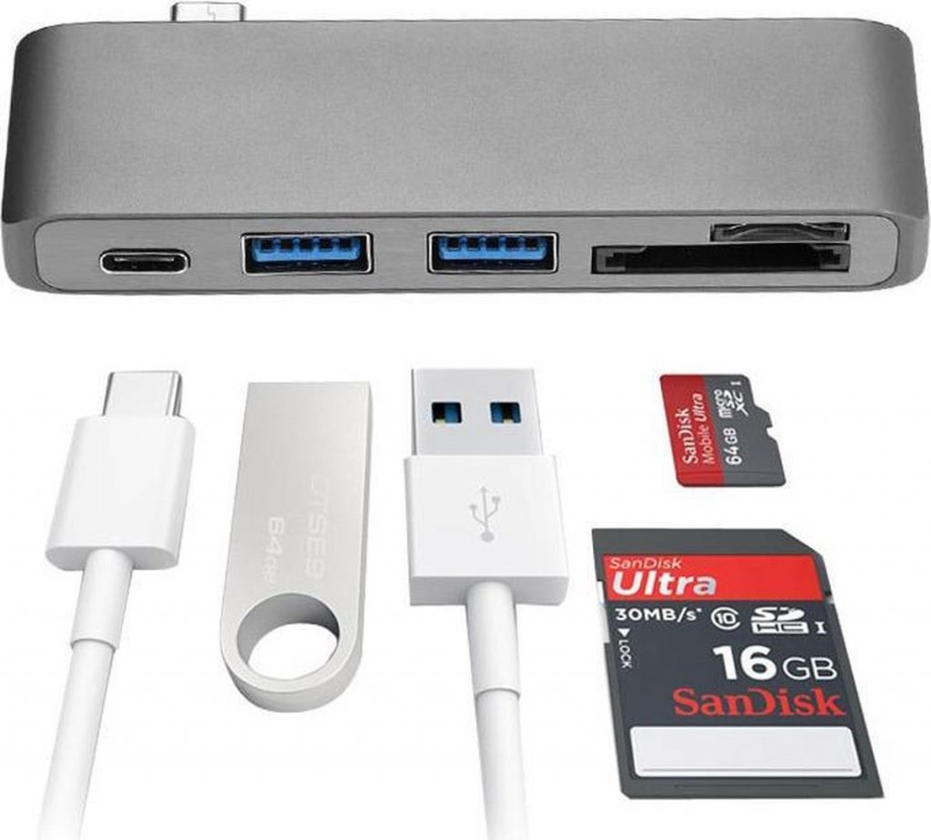 USB Type C 5-in-1 Hub